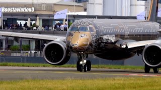 the impressive takeoff of an Embraer E195E2 aircraft [upl. by Tome]