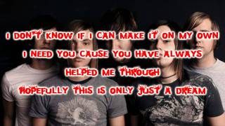 The Red Jumpsuit Apparatus  On My Own wLyrics [upl. by Larue]