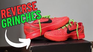 Kobe 6 Reverse Grinch Reps Review [upl. by Taber]