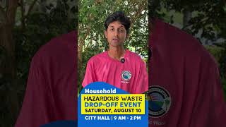 Household Hazardous Waste Event August 10 [upl. by Htims198]