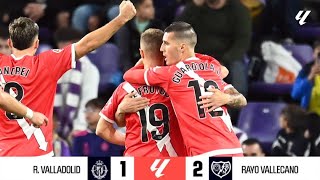 Real Valladolid vs Rayo Vallecano 12 Resumen  LALIGA EA SPORTS  20242025 [upl. by Stead786]