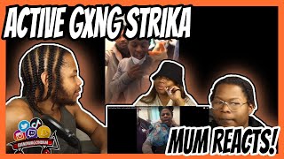 MUM REACTS TO CRAZY PRISON FREESTYLE  Active Gxng Strika  Freestyle IG LIVE [upl. by Marchese]