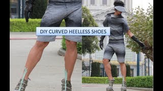 DIY Curved Heelless Shoes  Fall Conceptual Outfits 2012 [upl. by Demmy154]