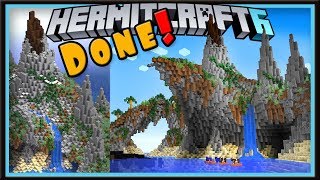 Hermitcraft Season 6 Finishing This Amazing Terraforming Project Minecraft 1132 Ep61 [upl. by Salba]