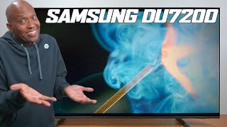 Samsung DU7200 TV How good is it [upl. by Aikemaj]