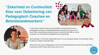 Nieuw Gedetacheerde Pedagogisch Coach en Beleidsmedewerkers via KIKI Kennisinstituut [upl. by Fugazy]