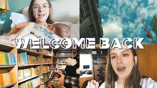 IM BACK NEW MUM RAMBLINGS  BOOK SHOPPING  BABY BRAIN  sunbeamsjess [upl. by Guillemette]