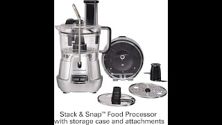 Special discount on Hamilton Beach Stack amp Snap 8Cup Food Processor amp Vegetable Chopper [upl. by Rotce]