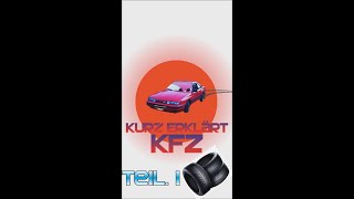 👨‍🏫 Kurz Erklärt 🚗 Reifen ⚫️ [upl. by Nowell184]