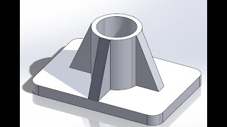 Solidworks Nervature amp Nervature Ribs parte 01 [upl. by Allbee]