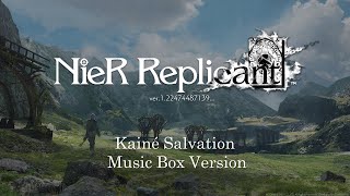 Kainé Salvation  NieR Replicant  Gestalt  Music Box 1 Hour Loop [upl. by Petrie710]