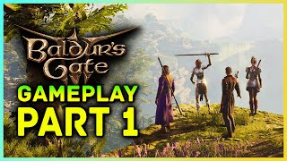 Baldurs Gate 3  Gameplay Walkthrough Part 1 4K FULL Game  40 Minutes Of Gameplay PC 2023 [upl. by Aletse]