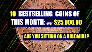 TOP 10 Coins Worth a FORTUNE  Rare Pennies Nickels Dimes amp Quarters to Look For [upl. by Scoville719]