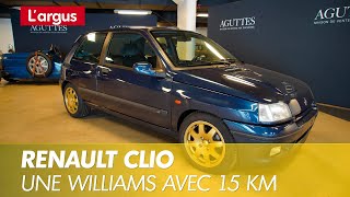 Cette Renault Clio Williams avec 15 km est à vendre [upl. by Camilia534]