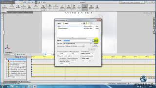 Studio di movimento e creazione filmato  Solidworks Italiano  Tutorial 22 [upl. by Enneirb]