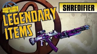 BORDERLANDS the PreSequel  Shredifier Legendary Item Guide [upl. by Naujat]