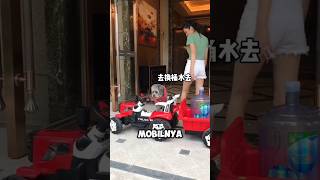 Doggie Lucu Membeli Air Galon Menggunakan Mobilnya‼️🤩shorts [upl. by Kcirderfla553]