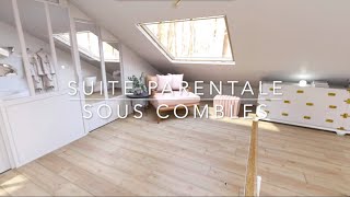 SUITE PARENTALE SOUS COMBLES SUR HOMEBYME [upl. by Baudoin]