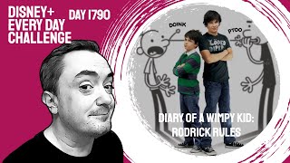 Diary of a Wimpy Kid Rodrick Rules  day 1790  Disney Every Day Challenge [upl. by Ahsekal934]