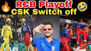 TATA IPL 2024  RCB vs CSK Match Review  RCB Playoff  Virat Kohli  MS Dhoni  Prakash RK [upl. by Danna97]