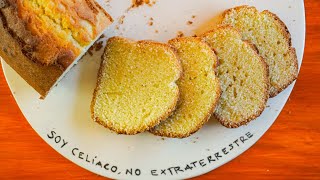 ✳️ BUDÍN de NARANJA sin TACC 100 sin lácteos [upl. by Ellenrahs676]