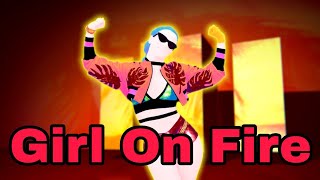 Girl on fire By alicia keys Just dance 2022 fanmade [upl. by Ailedua]