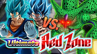 HELP ME THE LR BLUE FUSIONS VS THE ULTIMATE RED ZONE FIRST FORM CELL DBZ Dokkan Battle [upl. by Syl]