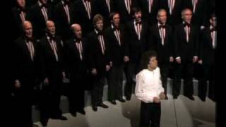 Treorchy Male Choir amp Leo Sayer singing Sound Of Silence [upl. by Eudocia]