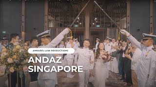 Wedding in Andaz Singapore Updated 2024 Wedding Videography Full Day Edit [upl. by Sanfo284]