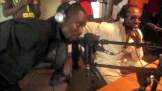 Sarkodie amp Reggie Rock Stone  Free Style on xfm951 [upl. by Zephan604]