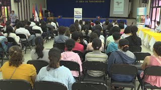 Estelí  IV feria de empleabilidad se llevo acabo con estudiantes de la universidad la Farem [upl. by Aisena]