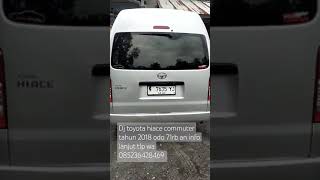 Dj toyota hiace commuter tahun 2018 odo 71rb an info lanjut tlp wa 085236428469 lokasi Lumajang [upl. by Guadalupe]