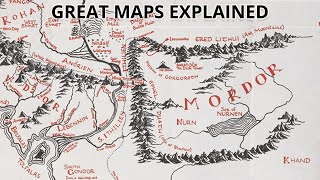 Tolkiens Incredible Map of MiddleEarth  Great Maps Explained [upl. by Nonaihr]