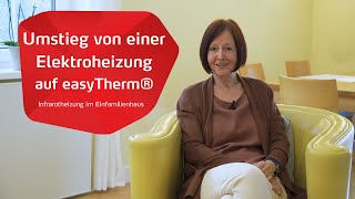 Umstieg von Elektroheizung auf easyTherm® Infrarotheizung [upl. by Franni]