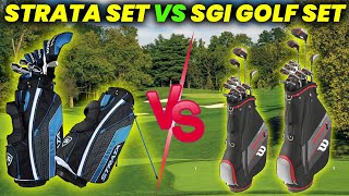 Callaway Strata Ultimate set vs wilson sgi golf set Review and Comparison [upl. by Remo818]