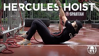 Obstacle OR  Hercules Hoist  Spartan Race Singapore [upl. by Esmeralda]