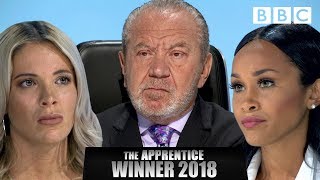 Argument erupts in the boardroom as Lord Sugar announces winner  The Apprentice Final 2018  BBC [upl. by Namzed]