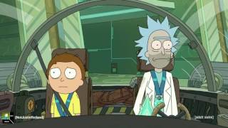 Rick and morty 3x06 Rest and Ricklaxation comic con Car scene Uncensored [upl. by Breskin]