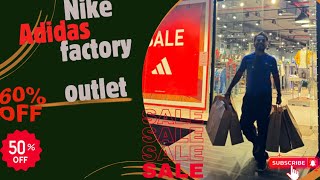 Vlog 19  Adidas  Nike  Puma  Factory Outlet ￼ ￼ Dahisar Mumbai super 😍Discounts and sale [upl. by Dorene]