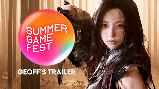 Summer Game Fest 2024 Geoffs Trailer Watch Live Show LIVE TODAY at 2p PT  5p ET [upl. by Lesli]