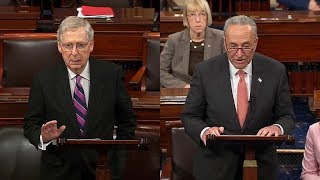 Word for Word Senate Leaders Debate Senate Rule Change CSPAN [upl. by Hsirt]