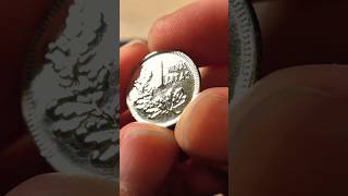 Beautiful 1 Litas Silver Coin Polished [upl. by Ntsuj956]