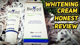 Skin Lightening System  BIOFAD Cream Review  Ultra Whitening AntiOxidant [upl. by Kcod519]