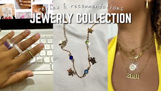 JEWERLY COLLECTION tour  tryon materials and store recommendations [upl. by Adnarrim]