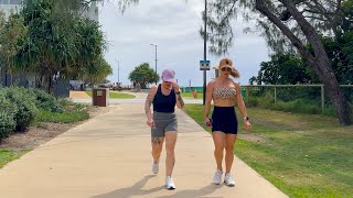 Stunning Broadbeach  Gold Coast Australia A Morning Stroll In 4k Asmr [upl. by Maxia]