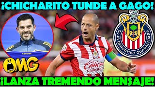 🚨 POLEMICO  ¡Chicharito Hernández CRITICA a Fernando Gago Tras ABANDONAR a Chivas en LIGUILLA [upl. by Kohcztiy]