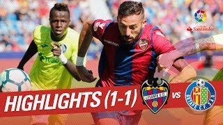 Resumen de Levante UD vs Getafe CF 11 [upl. by Eannej]