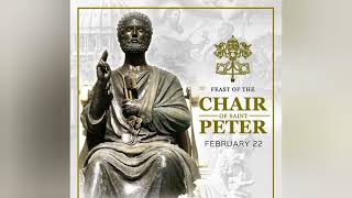 CATHOLIC MEDITATION THURSDAY  22 FEBRUARY 2024 FEAST THE CHAIR OF ST PETER APOSTLE [upl. by Aicrag]