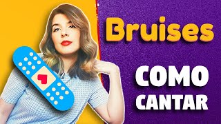 Como Cantar Bruises  Lewis Capaldi  Letra [upl. by Esertap]