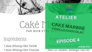 Cake marbré avec Beautysané Healthy [upl. by Artnoed]